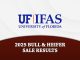 2025 University of Florida Bull & Heifer Sale Results