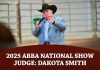ABBA National Show Judge: Dakota Smith