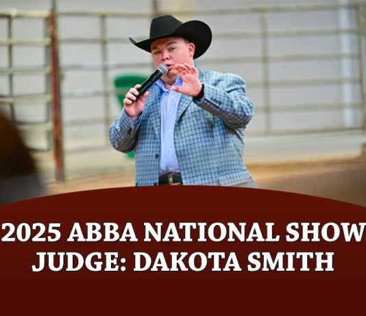 ABBA National Show Judge: Dakota Smith