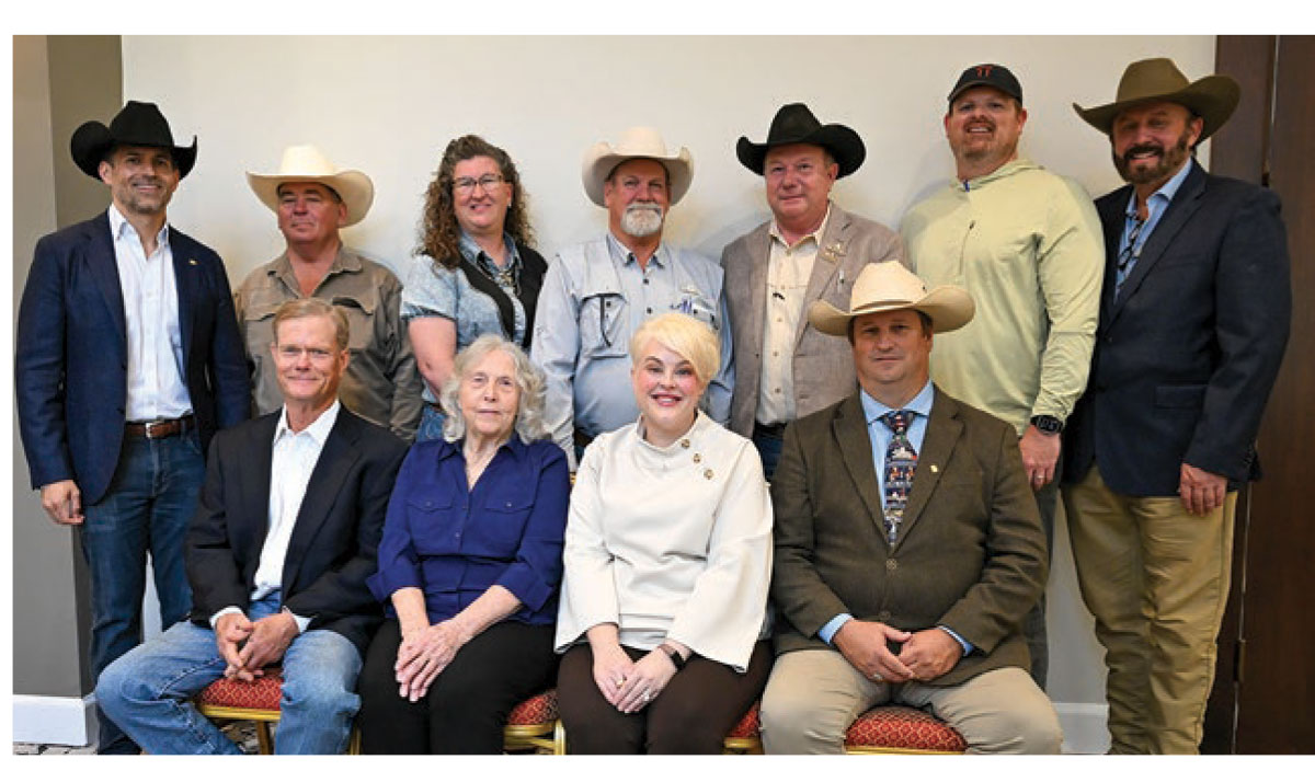Executive Committee Photo... Top row (left to right): Kelvin Moreno, Steve Hudgins, Amy Wilder, J’Boone Koonce, Steven “Pasquale” Swaner, Hatch Smith, Paul Maulsby, Executive Vice President. Bottom row (left to right): Mark Forgason, Immediate Past President, Carolyn Falgout, Secretary/Treasurer, Catherine Neumayr, Vice President, David Miller, President