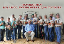 RGV Brahman & F1 Assoc. Awards Over $10,000 to Youth
