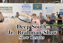 2017 Deep South Jr. Brahman Show