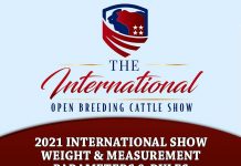Weight & Measurement Parameters & Rules for the 2021 International Brahman Show