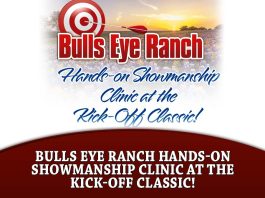 Bulls Eye Ranch Hands-on Showmanship Clinic at the Kick-Off Classic!