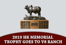 2019 HK Memorial Trophy goes to V8 Ranch