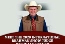 Meet the 2020 International Brahman Show Judge Pasquale Swaner