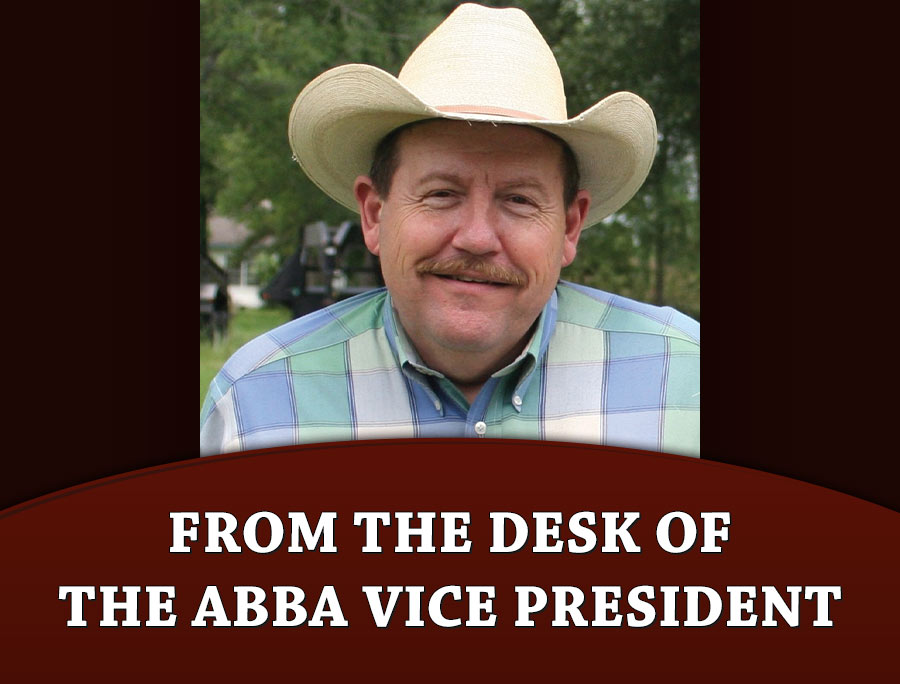 From the desk of the abba vice president joe paschal